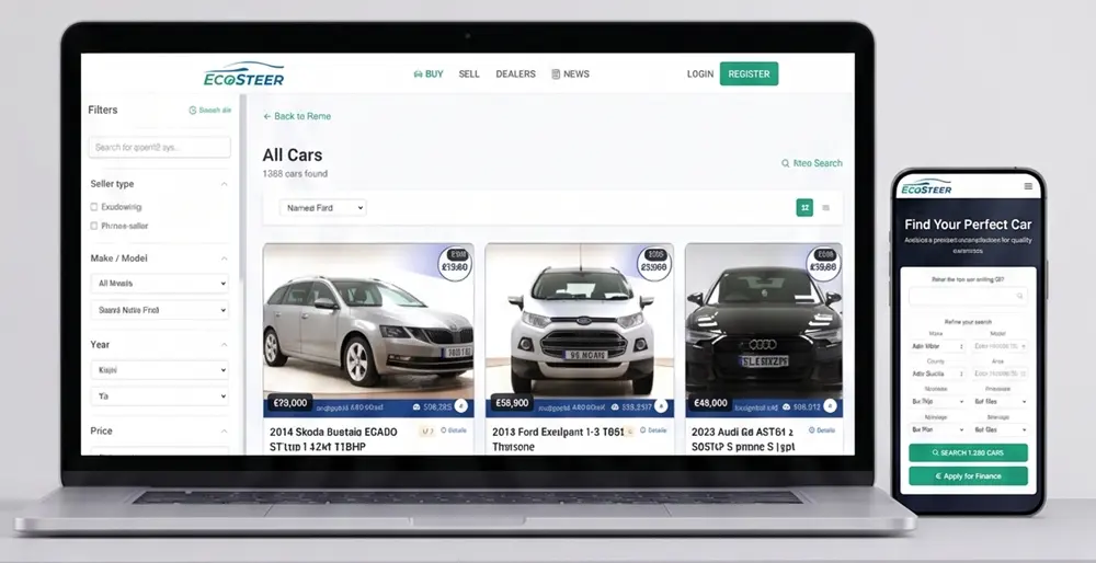 EcoSteer vehicle marketplace interface